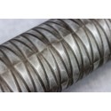Papeldecor|Industrial wallpaper 3D effect metallic steel or titanium gray|Wallpaper