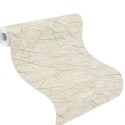 Papeldecor|Beige marble-effect wallpaper with natural veining|Marble Imitation