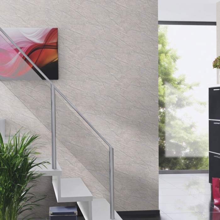 Papeldecor|Papel pintado imitación mármol en bruto con vetas grises|Imitacion Mármol