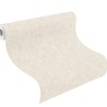 Papeldecor|Industrielle Struktur-Tapete in Knochenfarbe mit Washed-Effekt|Tapeten