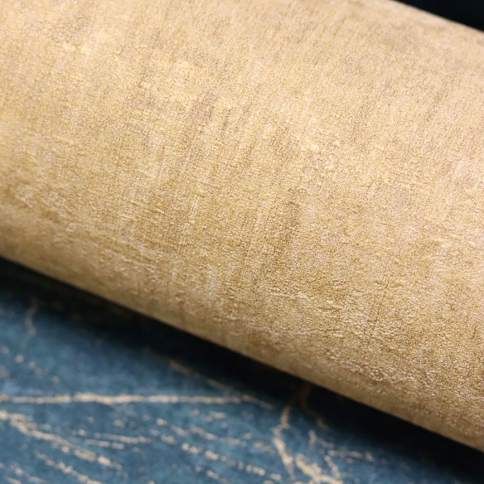 Papeldecor|Light gold textured wallpaper with wall-like effect|Wallpaper