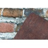 Papeldecor|Papier peint style industriel rouge rouille nuances bleues|Papier Peint