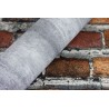 Papeldecor|Papier peint imitation poutres en béton gris|Papier Peint