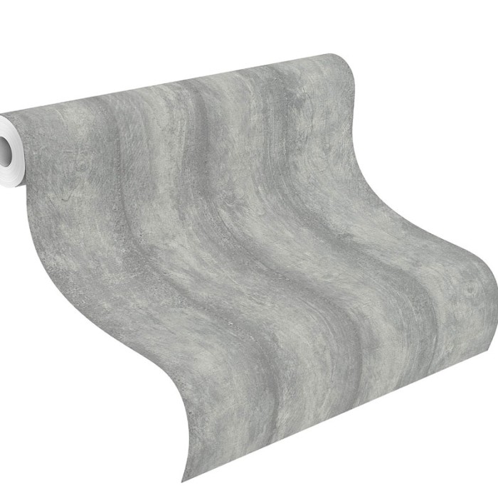 Papeldecor|Papier peint imitation poutres en béton gris|Papier Peint