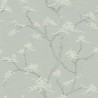 Borastapeter|Wallpaper oriental aqua green Japanese trees|Wallpaper