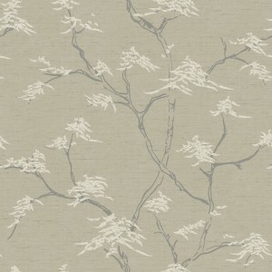 Papeldecor|Glanz-Tapete in Tweedstoff-Optik|Tapeten