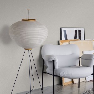 Papeldecor|Wallpaper metallic silver-gray concrete with relief|Wallpaper 2