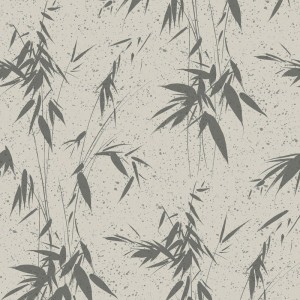 Caselio|Textile effect wallpaper in brown|Wallpaper