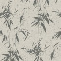 Borastapeter|Papier peint bambou japonais moderne noir gris clair|Papier Peint