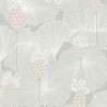 Borastapeter|Papier peint floral parapluie vert clair gris|Papier Peint