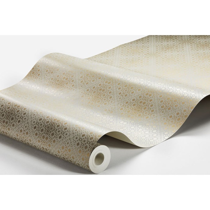Borastapeter|Wallpaper shiny golden grey abstract lattice|Wallpaper