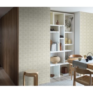 Casadeco|Floral bedroom wallpaper with blue wildflowers|Wallpaper 2