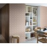 Borastapeter|Tapete modern ziegelrot Gitter|Tapeten