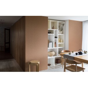 Casamance|Mexikanische Tapete khaki-ocker Tehuana-Blumen|Tapeten 2