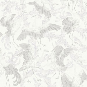 Rasch|Papier peint fleuri imprimé feuilles multicolores|Papier Peint