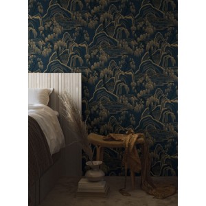 Rasch|Tapete modern Labyrinth weißgold|Tapeten 2