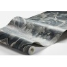 Borastapeter|Tapete beige blaue japanische Landschaft|Tapeten