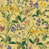 Borastapeter|Papier peint nordique fleurs sauvages jaunes|Papier Peint