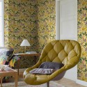 Borastapeter|Wallpaper Nordic yellow wildflowers|Wallpaper