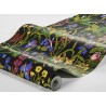Papel pintado flores silvestres multicolor negro - Borastapeter Scandinavian Designers III 1964