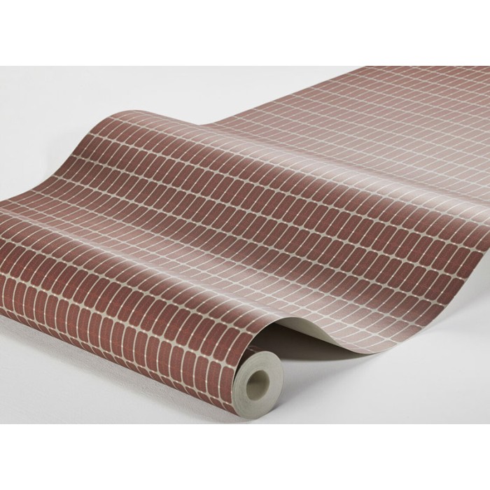 Borastapeter|Wallpaper red grey overlapping checks|Wallpaper
