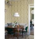 Borastapeter|Wallpaper retro mustard yellow shapes|Wallpaper