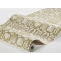 Borastapeter|Wallpaper retro mustard yellow shapes|Wallpaper