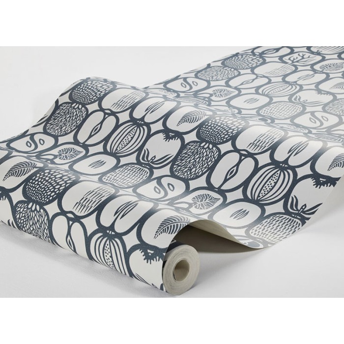 Borastapeter|Papier peint rétro fruits bleus|Papier Peint