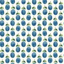 Borastapeter|Tapete lustige blaue Pflaumen|Tapeten