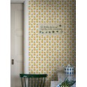 Borastapeter|Wallpaper minimalist yellow stylized plums|Wallpaper