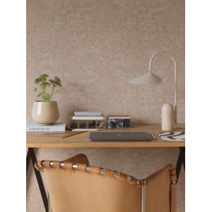 Casamance|Papier peint fleurs rose et violet|Papier Peint 2