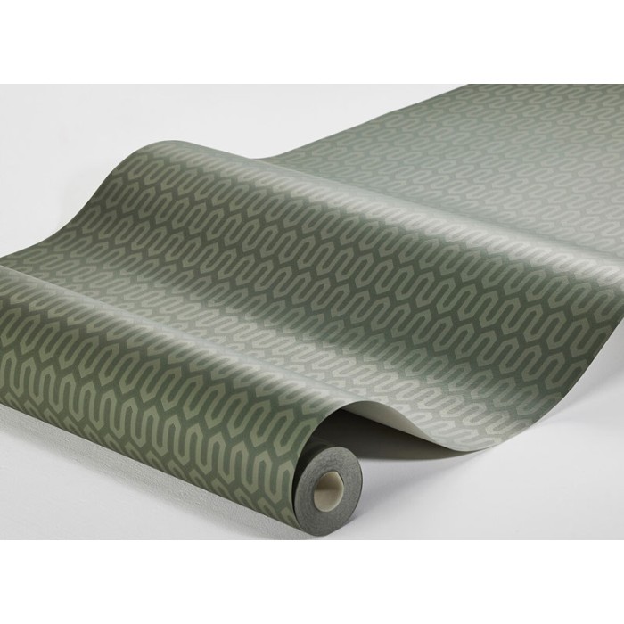 Borastapeter|Papier peint graphique vert minimaliste|Papier Peint