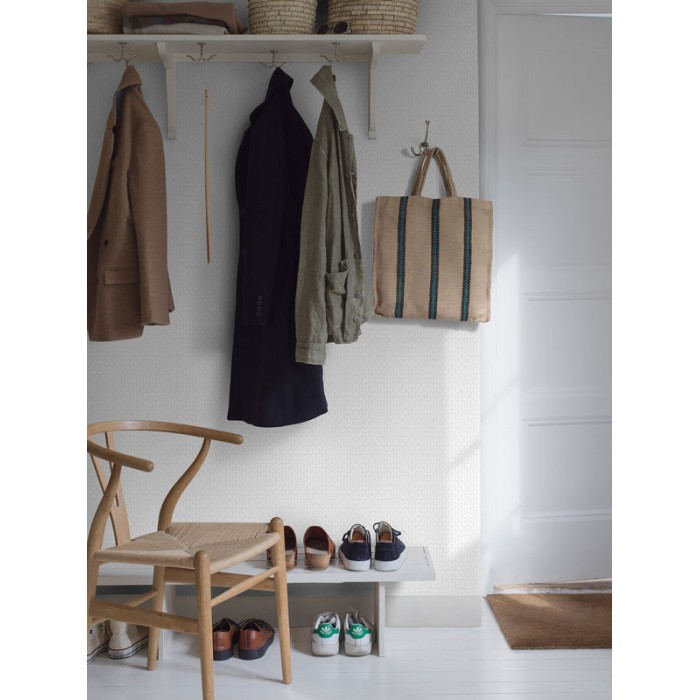 Borastapeter|Papier peint design scandinave gris blanc|Papier Peint