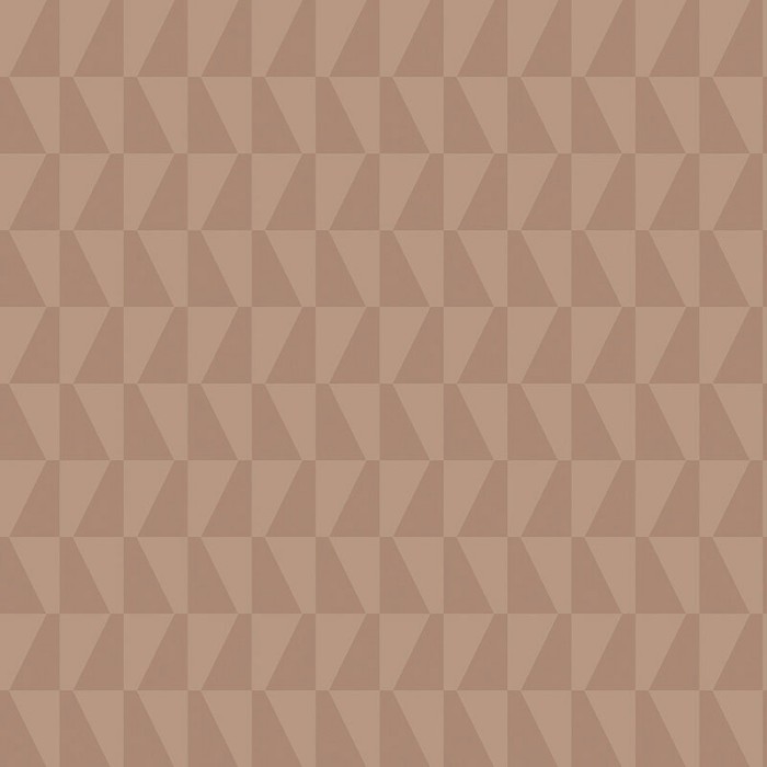 Papel pintado geométrico rosado marrón - Borastapeter Scandinavian Designers III 1994