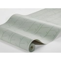 Papeldecor|Wallpaper with light green minimalist plant stem style|Wallpaper