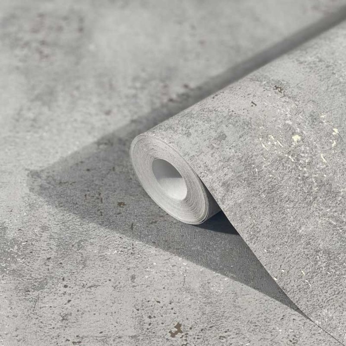 Marburg|Papel pintado imitación cemento u hormigón gris|Imitacion Hormigón