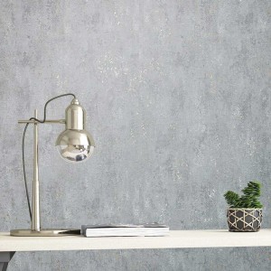 Casadeco|Papier peint style oriental gris clair avec carrés de papier froissé style origami|Papier Peint 2