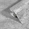 Marburg|Metallic gray Wallpaper with sandstone texture|Metallics