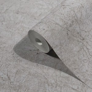 Marburg|Papier Peint effet plâtre avec fissures beige gris|Papier Peint
