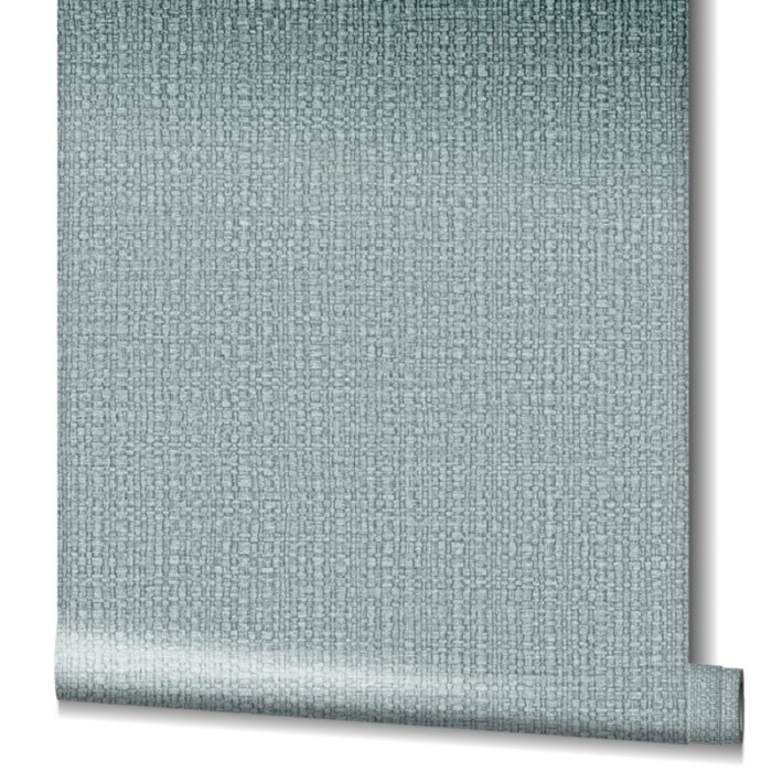 Marburg|Papier Peint en osier ou raphia turquoise effet brillant|Imitation Raphia