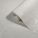 Marburg|Papier Peint effet plâtre blanc et gris brillant|Papier Peint
