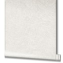 Marburg|Papier Peint effet plâtre blanc et gris brillant|Papier Peint