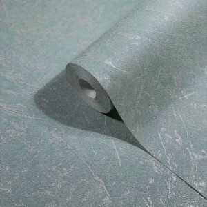 As Creation|Papel Pintado geométrico metalizado textura gris plata|Papel Pintado