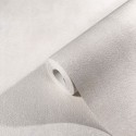 Marburg|Papier Peint effet plâtre blanc et gris clair|Imitation Stuc