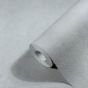 Marburg|Papel pintado liso efecto yeso gris con brillo|Imitacion Estuco