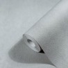 Marburg|Papel pintado liso efecto yeso gris con brillo|Imitacion Estuco