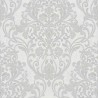 Papel pintado damasco gris metalizado con efecto hormigón - 221-2301