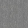 Papeldecor|Papier peint labyrinthe en béton gris métallisé|Papier Peint