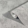 Papeldecor|Tapete in Zement- oder Betonoptik grau und goldfarben metallisch|Tapeten