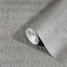Papeldecor|Wallpaper metallic silver-gray concrete with relief|Wallpaper
